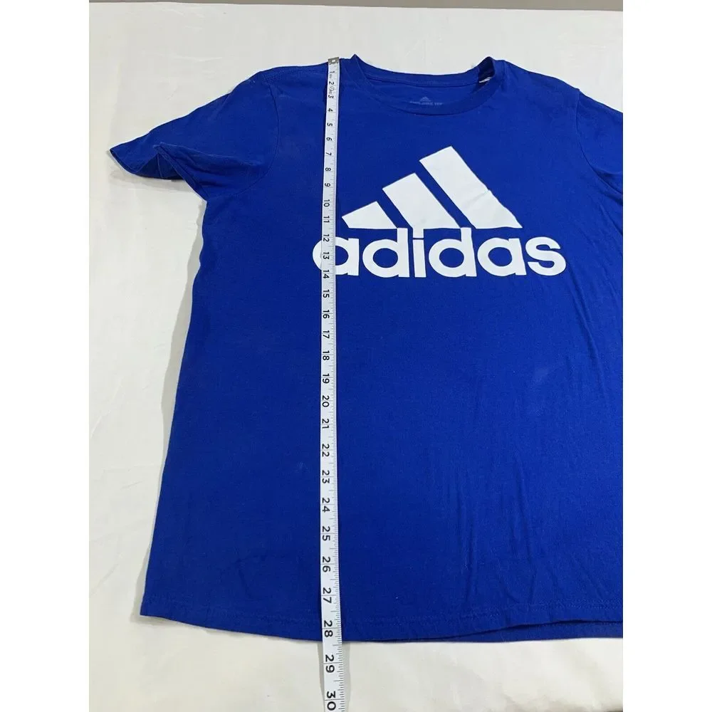 Adidas Amplifier Tee Men's Size L‎ Blue Short Sleeve T-shirt